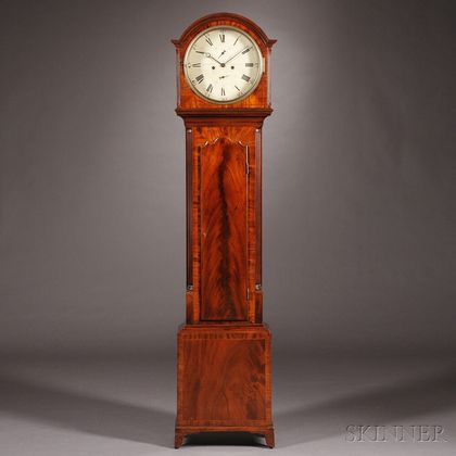 A. Millar Mahogany Tall Clock