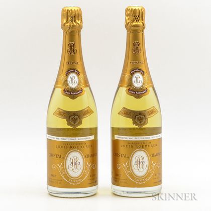 Louis Roederer Cristal 2002, 2 bottles 