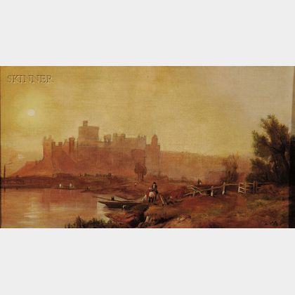 Attributed to James Baker Pyne (British, 1800-1870) Windsor Castle