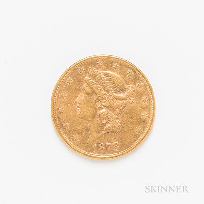 1878-S $20 Liberty Head Gold Coin