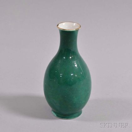 Small Green-glazed Vase