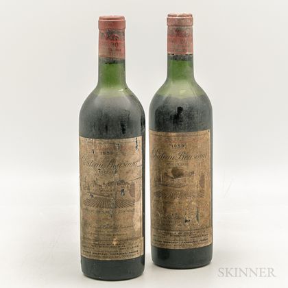 Chateau Bouscaut 1959, 2 bottles 