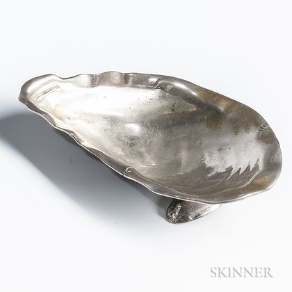 Gorham Sterling Silver Oyster-form Dish
