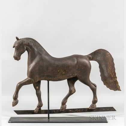 Cast Iron Horse Weathervane