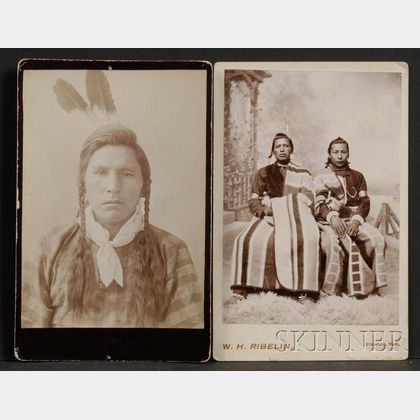 Two Cabinet Card Photographs
