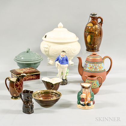 Twelve Ceramic Items