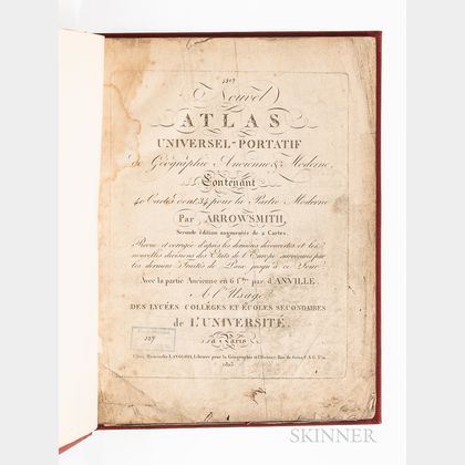 Arrowsmith, A., Nouvel Atlas Universel-Portatif de Geographie Ancienne & Moderne.