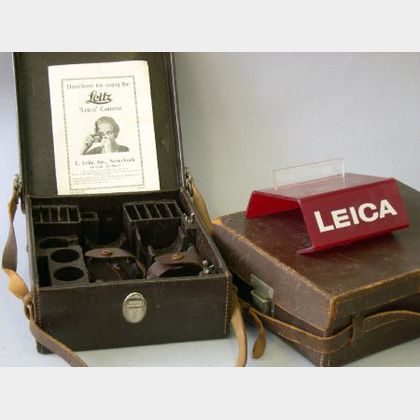 Two Leica Fitted Outfit Cases