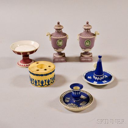 Six Mostly Wedgwood Ceramic Items