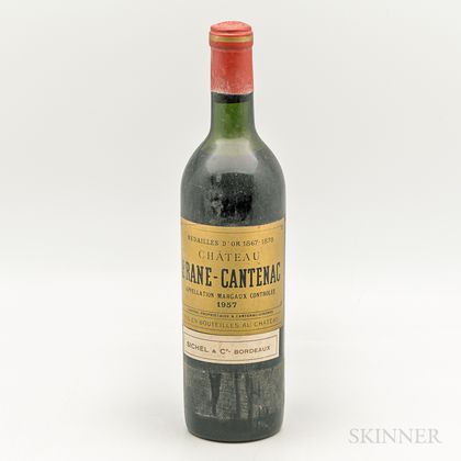 Chateau Brane Cantenac 1957, 1 bottle 
