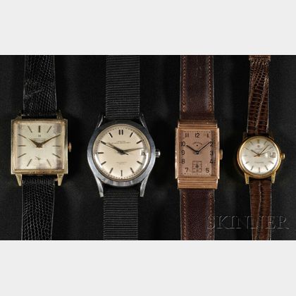 Group of Four Mechanical Wristwatches