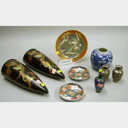 Eleven Pieces of Asian Decorative Arts Items