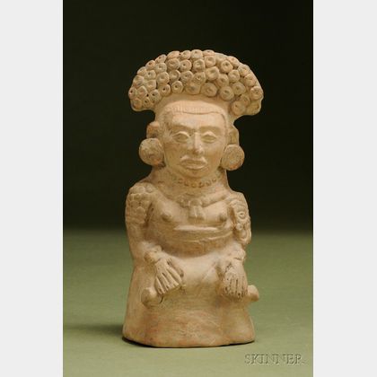 Pre-Columbian Pottery Priestess