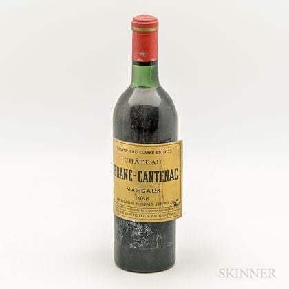 Chateau Brane Cantenac 1966, 1 bottle 