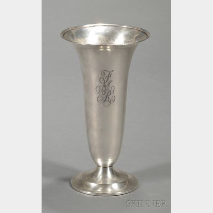 R. Wallace and Sons Sterling Vase
