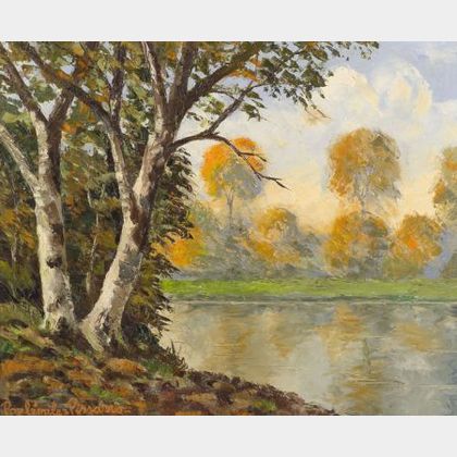 Paul Emile Pissarro (French, 1884-1972) Automne...
