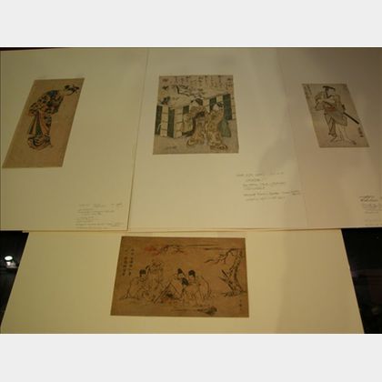 Nine Japanese Prints