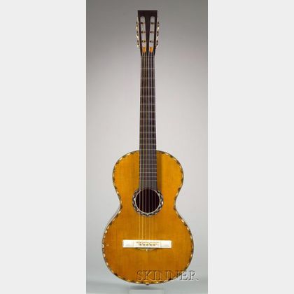 American Guitar, C. F. Martin, New York, c. 1837