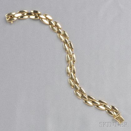 14kt Gold Bracelet, Tiffany & Co.