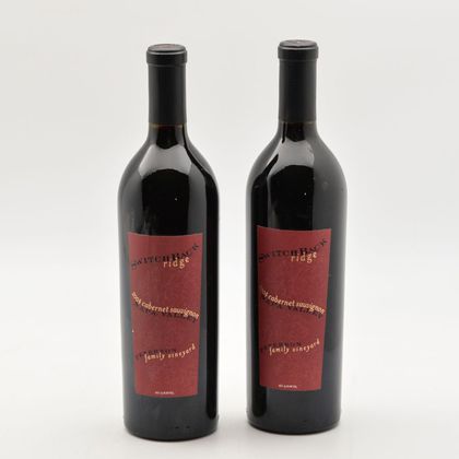 Switchback Ridge Peterson Family Vineyard Cabernet 2004, 2 bottles 