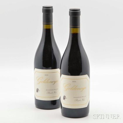 Goldeneye (Duckhorn) Pinot Noir 2002, 2 bottles 