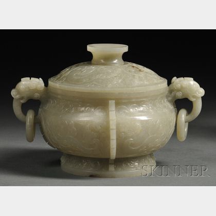 Jade Censer and Cover