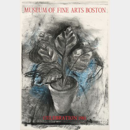 Jim Dine (American, b. 1935) Museum of Fine Arts Boston Celebration 1981