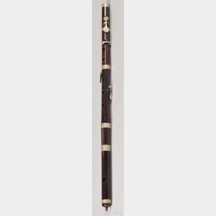 Four-Keyed Flute, Possibly English, c. 1840