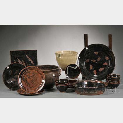 Twenty-seven Pieces of Functional Pottery