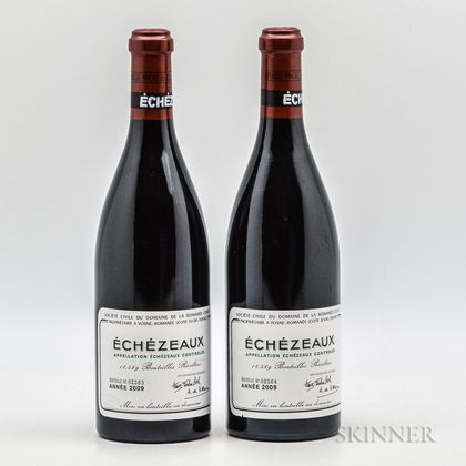 Domaine de la Romanee Conti Echezeaux 2009, 2 bottles 