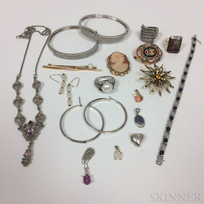 Group of Assorted Jewelry and Costume Jewelry