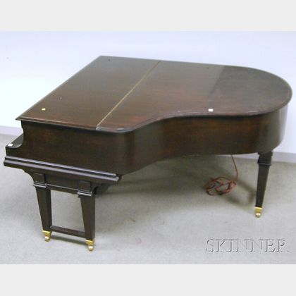 Steinway & Sons/Duo-Art-Pianola Mahogany Baby Grand Player Piano