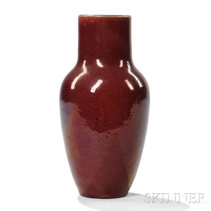 Chelsea Keramics Sang-de-boeuf Pottery Vase 