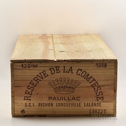 Reserve de la Comtesse 1998, 12 bottles (owc) 