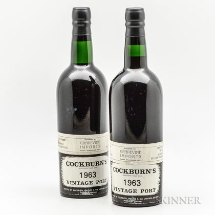 Cockburns 1963, 2 bottles 