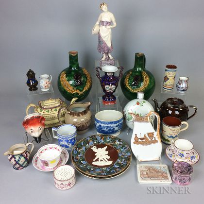 Twenty-five Mostly English Ceramic Items