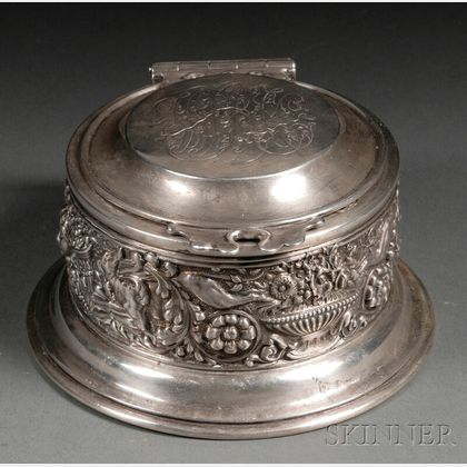 Tiffany & Co. Sterling Inkwell