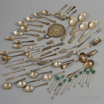 Group of Assorted Sterling Silver Tableware