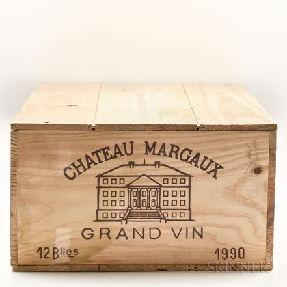 Chateau Margaux 1990, 12 bottles (owc) 