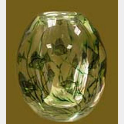 Orrefors Graal Glass Vase