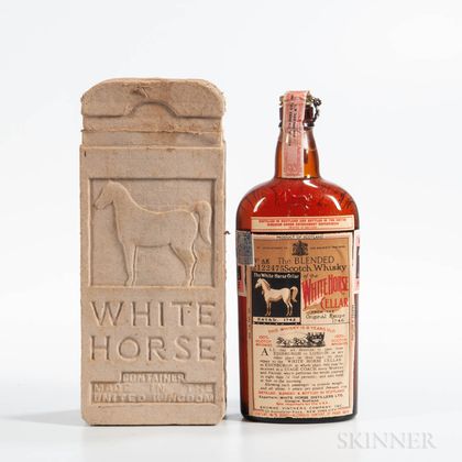 White Horse Cellar 8 Years Old, 1 4/5 quart bottle (oc) 