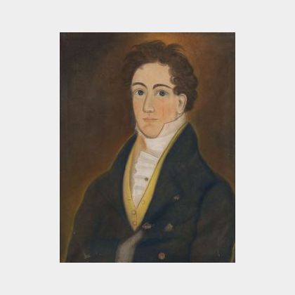 Micah Williams (New Jersey and New York, 1782-1837) Portrait of a Man.