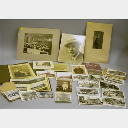Group of Late 19th and Early 20th Century Photographs and Souvenir Items