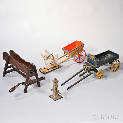 Group of Miniature Farm Equipment
