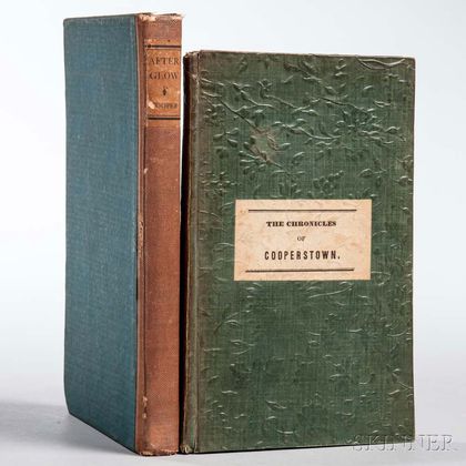 Cooper, James Fenimore (1789-1851) The Chronicles of Cooperstown.