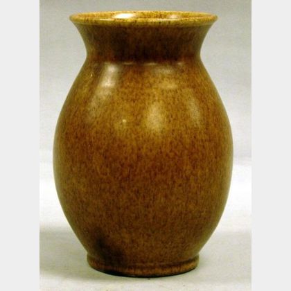 Torquay Pottery Brown Glazed Vase. 