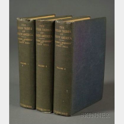 Three Volumes of The Indian Tribes of North America