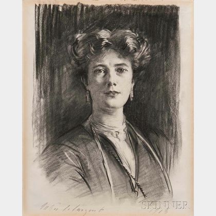 John Singer Sargent (American, 1856-1925) Lady Poole (Michelle Peveril Le Mesurier)