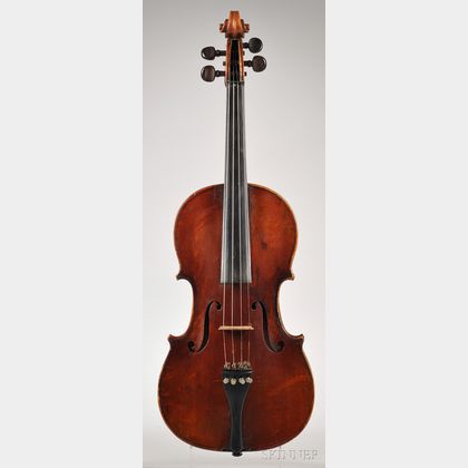 French Violin, c. 1900, possibly Auguste Falisse