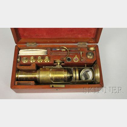 Martin Drum-type Microscope and Accessories